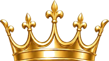 Long Hair. We Care. — gold crown