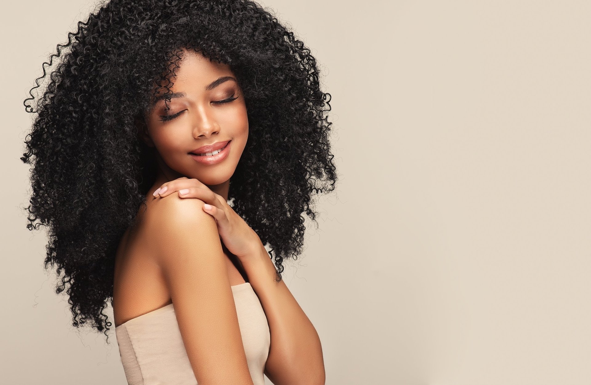 Luxurious natural hair